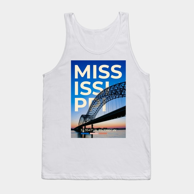 Mississippi Tank Top by mardavemardave